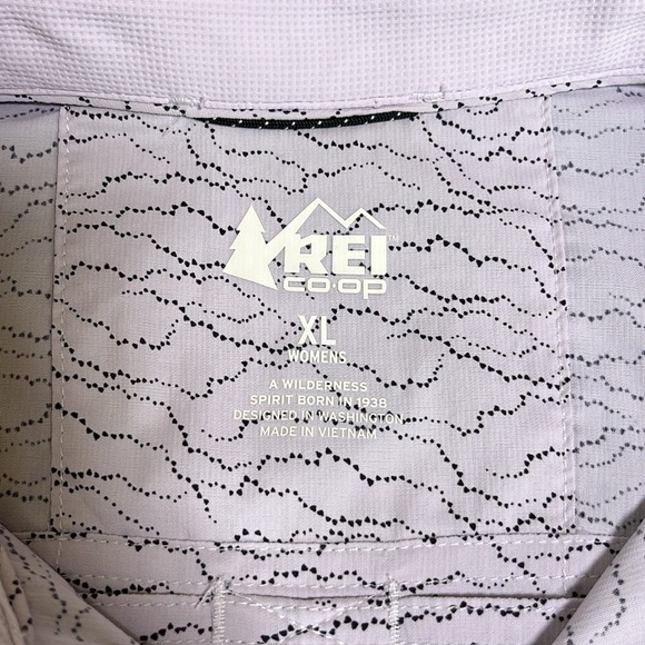 REI Sahara Long Sleeve Print Hiking Shirt NWT Size XL - Picture 2 of 14